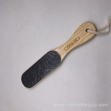 Wooden Dead Skin Double Cut Foot File